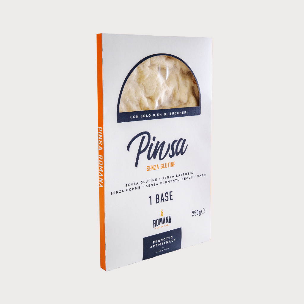 Base di Pinsa senza glutine – Romana Gluten Free