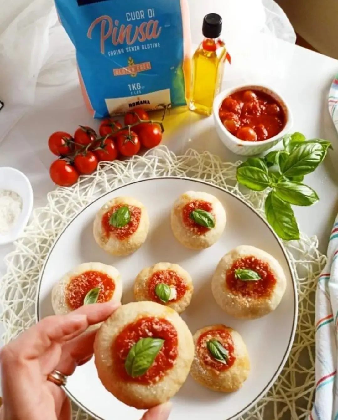 Montanare senza glutine farina Cuor di Pinsa Romana Gluten Freee