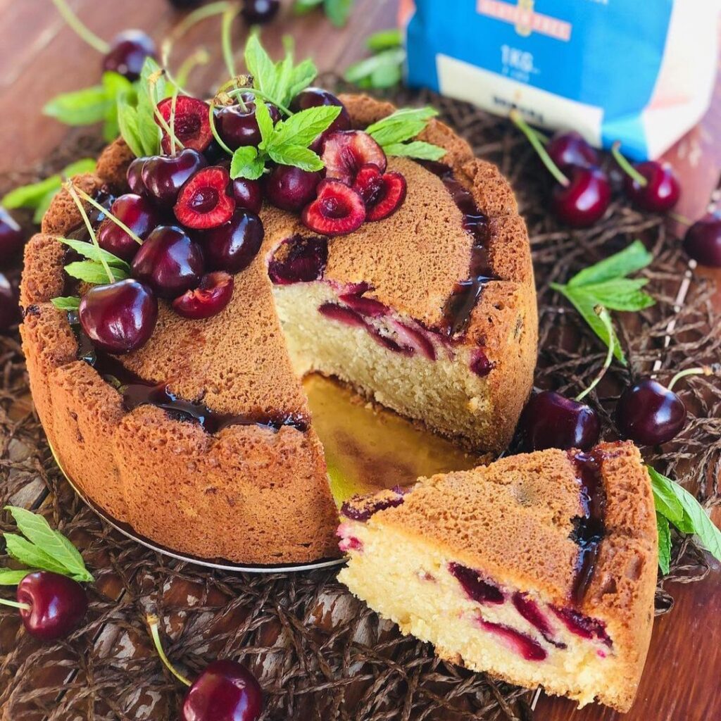 torta alle ciliegie senza glutine romana gluten free