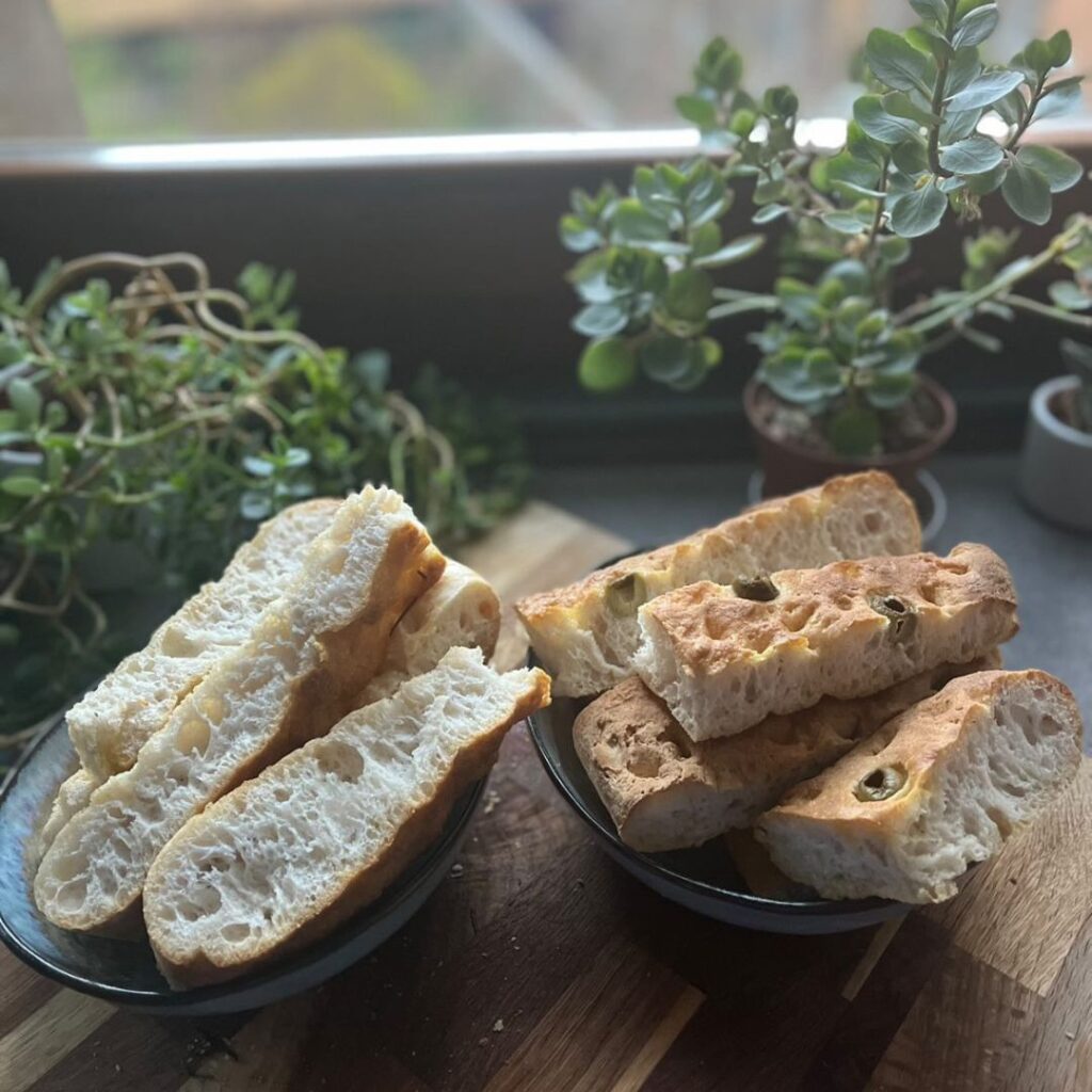 ricetta focaccia alle olive senza glutine con la farina romana gluten free